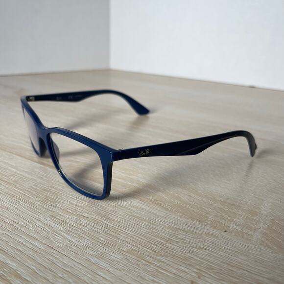Ray-Ban RB7047 8100 Eyeglasses Blue Frames Only 54-17-140 READ - Picture 3 of 10